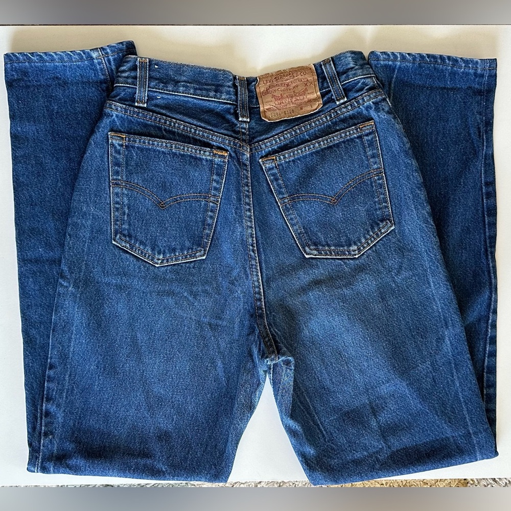 Genuine Vintage Levi’s 159 High Waisted Denim Jeans - Picture 11 of 14